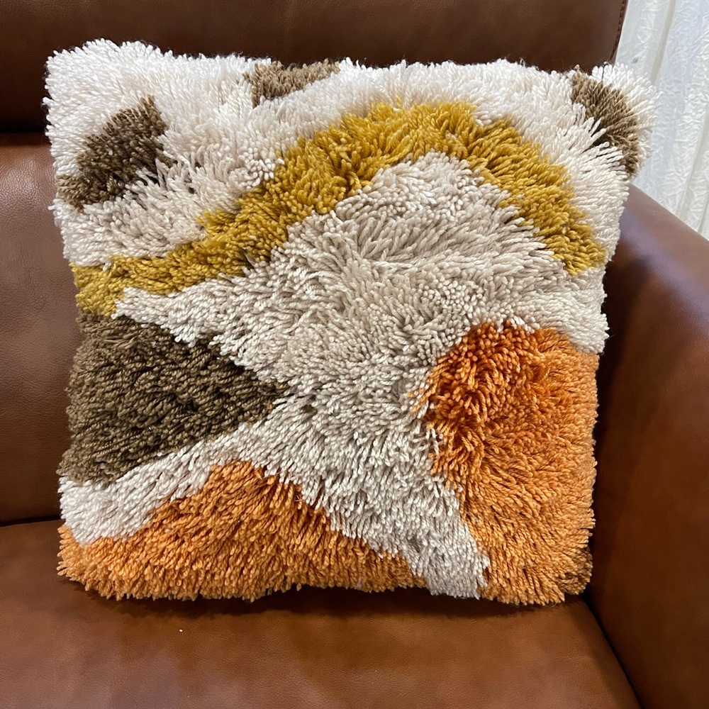 Urban Outfitters Boho Yarn Pillow large